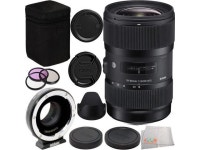 Sigma 18-35mm f/1.8 DC HSM Art Lens for Canon Bundle Includes... ca Sigma 18-35mm f/1.8 DC HSM Art Lens for Canon Bundle... 