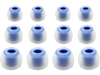 12pcs - 4S / 4M / 4L (C-BL) Replacement Earbuds Eartips Adapters Compatible with Monster iSport Achieve and Spirit Earphones... 