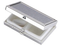 Silver Gold Plated Pill Box: 2-1/4 x 1-1/4 x 1/2 - Newegg.com Silver Gold Plated Pill Box&#58; 2-1&#47;4&#34; x 1-1&#47;4&#34;... 