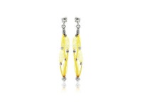Yellow Gold Over Sterling Silver .925 Hoop Changelier Dangle Earrings Ladies Jewelry 567-ite00015gp - Newegg.com