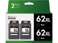 Valuetoner Remanufactured 62XL Black Ink Cartridge Combo Pack Replacement 62XL 62 XL High Yield for Envy 5540 5640 5660 7644 7645... 
