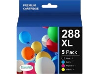 for Epson 288 288XL 288 XL T288XL to use with XP-440 XP-330 XP-446 XP-340 XP-430 (2 Black, 1 Cyan, 1 Magenta, 1 Yellow) - Newegg.com