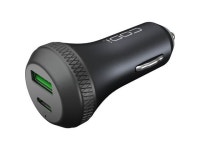 Codi Dual Car Charger with USB-C & Quick Charge 3.0 - 18 W Output Power - 12 V DC, 24 V DC Input Voltage - 5 V DC, 9 V DC, 12 V... 