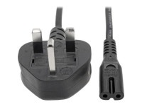 TRIPP LITE P061-006 STANDARD U.K. COMPUTER POWER CORD, 2.5A (C7 TO BS 1363 U.K. PLUG), 6 FT. (1.8 M) - Newegg.com