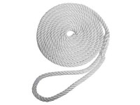 ROBLINE 5/8 X 30 PREMIUM NYLON 3 STRAND DOCK LINE WHITE - Newegg.com ROBLINE 5/8 X 30' PREMIUM NYLON 3 STRAND DOCK LINE... 