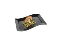 6 x 10 Wave Shape Plastic Black Salad Plates 120 CT - Newegg.ca 6 x 10 Wave Shape Plastic Black Salad Plates 120 CT - Newegg.com