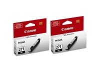 Canon CLI-271 6.5ml Black Ink Tank for Select PIXMA Printers, 2-Pack #0390C001 2 - Newegg.com
