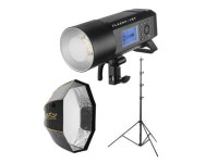 Flashpoint XPLOR 400 Pro TTL R2 Monolight, w/48 Octa Softbox, 13 Auto Stand - Newegg.com