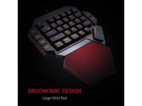 Blue Switches RGB Backlit 35 Keys Portable Mini Gaming Keypad - Ergonomic Game Controller for PC/MAC/PS4/XBOX ONE Gamer - Newegg.com