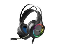 CORN Wired Gaming Headsets With MIC, Stereo Surround Sound,50MM Drivers, Noise-reducing Microphone, Colourful Light PC Laptop... 