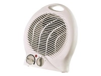 Optimus Heater Fan Portable with Thermostat - White - H1322 - Newegg.com