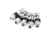 5pcs Silver Tone 44mm Length Tubeless Wheel Tyre Tire Valve Stem for Vehicle Car - Newegg.com