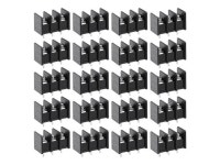 20Pcs AC 300V 27A 7.62mm Pitch 3P Flat Angle Needle Seat Fence Type Terminal - Newegg.com