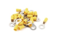 20 Pcs RV5.5-8 Yellow Pre Insulated Ring Terminals 5/16 Stud for AWG 12-10 Wire - Newegg.com 20 Pcs RV5.5-8 Yellow Pre Insulated... 