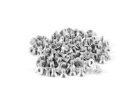Global Bargains 100 Pieces 304HC Stainless Steel Countersunk Socket Flat Head Bolt Screws M3x5mm - Newegg.com