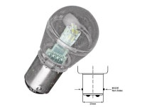 Lunasea Bayonet LED Bulb BA15D - 10-30VDC/1W/75 Lumens - War... [LLB-26FW-21-00] - Newegg.com Lunasea Bayonet LED Bulb BA15D - 10... 