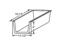 ZORO SELECT 45-93 Drawer Insert,17-1/2 W x 18-1/2 D - Newegg.com
