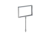 AZAR DISPLAYS 700010 Bowl Sign Holder 7W x 5.5H w/ 6.75 pole - Newegg.com