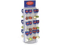 AZAR DISPLAYS 700509-CLR Non-Revolving 8W x 20.75H Pegboard Counter Display - Newegg.com