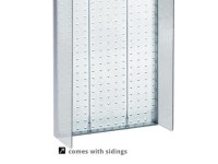 AZAR DISPLAYS 700355-PNK 13.5W x 22H Pegboard Powerwing Display - Newegg.com