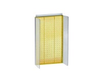 AZAR DISPLAYS 700355-YEL 13.5W x 22H Pegboard Powerwing Display - Newegg.com