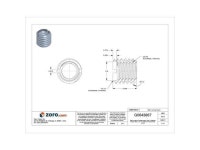 E-Z LOK 319-6 Thread Insert,Stl,3/8-16,1/2L,Pk10 - Newegg.com
