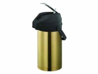 SERVICE IDEAS CTAL30BLVG Airpot with Lever Lid, 3L Stainless Steel Lined, - Newegg.com