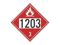 NMC DL41BP100 Placard Sign, 1203 3 Dot, Pk100, Material: Adhesive Backed Vinyl - Newegg.com