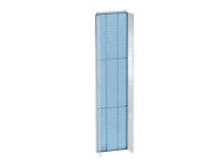 AZAR DISPLAYS 700354-BLU 13.5W x 60H Pegboard Powerwing Display - Newegg.com