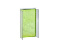AZAR DISPLAYS 700355-GRE 13.5W x 22H Pegboard Powerwing Display - Newegg.com