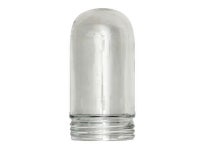 SHAT-R-SHIELD G1002 Glass Globe,Coated,6-3/4 x 3-1/4 In - Newegg.com