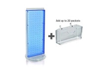 AZAR DISPLAYS 700505-BLU 20 Pocket Revolving Pegboard Gift Card Kit for - Newegg.com