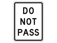 LYLE R4-1-18HA Traffic Sign,24 x 18In,BK/WHT,Text,R4-1 - Newegg.com