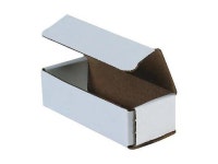 PARTNERS BRAND MRX2L Corrugated Mailers, 6 x 2 1/2 x 1 3/4, White, 50/Bundle - Newegg.com