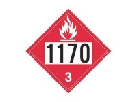 LABELMASTER ZEZ21170 Flammable Liquid Placard 1170,PK25 - Newegg.com