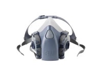 3M 7501 Half Mask Respirator, 7500, Not Rated, Bayonet, Size, S 0 Cartridges - Newegg.com