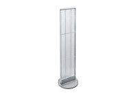 AZAR DISPLAYS 700277-CLR 2-Sided Pegboard Floor Display Rack on Rotating - Newegg.com