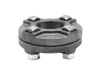 ANVIL 0308300607 Union Flange Union, 1 Pipe, Flanged, Cast Iron, Class 125 - Newegg.com