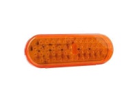 GROTE G6003 Stop/Tail/Turn LED Lamp,Oval,Yellow - Newegg.com