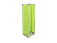 AZAR DISPLAYS 700430-GRE H-Unit Pegboard Floor Revolving Display Panel Size: - Newegg.com