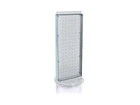 AZAR DISPLAYS 700508-CLR Revolving 8W x 20.625H Pegboard Counter Display - Newegg.com