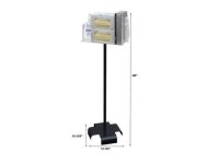 OMNIMED 304005_311 Hygiene Station Bundle W Stand & Infection Station - Newegg.com