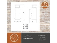 VAXCEL T0344 Chiasso Black LED Motion Sensor Dusk to Dawn Dark Sky Outdoor Wall - Newegg.com