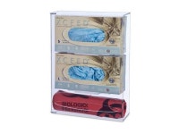 OMNIMED 304015 Acrylic Double Glove Box & Trash Bag Holder - Newegg.com
