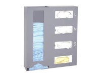 OMNIMED 307010 Wall Mounted PPE Isolation Station (Holds Gloves, Masks & - Newegg.com