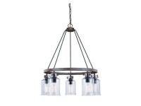 VAXCEL H0198 Milone 5L Chandelier Bronze - Newegg.com