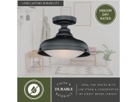 VAXCEL C0113 Keenan 1L Semi-Flush Mount Bronze - Newegg.com