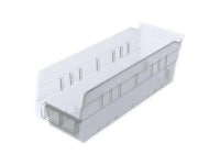 AKRO-MILS 30120SCLAR Clear Shelf Bin, 11-5/8L x 4-1/8W x 4H, Load Capacity: - Newegg.com