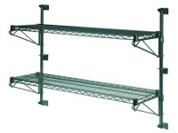 18 Deep x 42 Wide x 14 High Adjustable 2 Tier Freezer Wall Mount Shelving Kit - Newegg.com