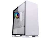 Game Case, Mid-Tower ATX/M-ATX/ITX-PC Game Case, Tempered Glass Side Panel, USB3.0 / USB 2.0, Support Water Cooling (Color... 
